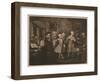 'A Rake's Progress - 2: The Levée', 1733-William Hogarth-Framed Giclee Print