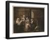 A Rake's Progress - 5: He Marries', 1733-William Hogarth-Framed Giclee Print