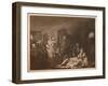 'A Rake's Progress - 8: The Mad House', 1733-William Hogarth-Framed Giclee Print