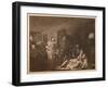 'A Rake's Progress - 8: The Mad House', 1733-William Hogarth-Framed Giclee Print