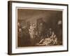 'A Rake's Progress - 8: The Mad House', 1733-William Hogarth-Framed Giclee Print