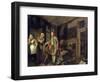 A Rake's Progress I: the Rake Taking Possession of His Estate, 1733-William Hogarth-Framed Giclee Print