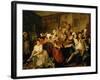 A Rake's Progress III: the Rake at the Rose-Tavern-William Hogarth-Framed Giclee Print