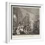 A Rake's Progress (Plate 8)-William Hogarth-Framed Giclee Print