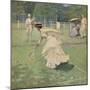 A Rally, 1885 (W/C on Paper)-John Lavery-Mounted Giclee Print