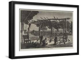 A Rancho in Araguay, Paraguay-null-Framed Giclee Print
