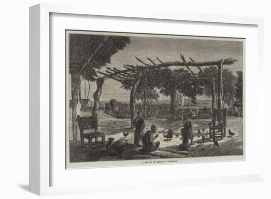 A Rancho in Araguay, Paraguay-null-Framed Giclee Print