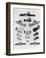 A Range of Stanley Hand Tools, Sheffield, South Yorkshire, 1966-Michael Walters-Framed Photographic Print