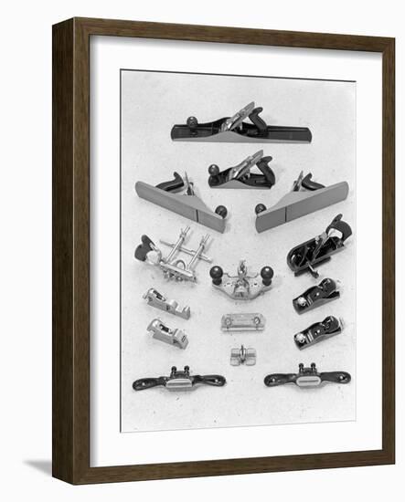 A Range of Stanley Hand Tools, Sheffield, South Yorkshire, 1966-Michael Walters-Framed Photographic Print