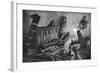 A Ransacked Egyptian Tomb, 1933-1934-Amedee Forestier-Framed Giclee Print