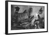 A Ransacked Egyptian Tomb, 1933-1934-Amedee Forestier-Framed Giclee Print