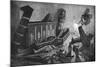 A Ransacked Egyptian Tomb, 1933-1934-Amedee Forestier-Mounted Giclee Print