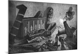 A Ransacked Egyptian Tomb, 1933-1934-Amedee Forestier-Mounted Giclee Print