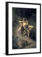 A Rape in the Stone Age, 1888-Paul Joseph Jamin-Framed Giclee Print