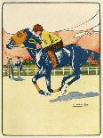 Racehorse Training 1909-A. Rapeno-Art Print