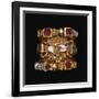 A Rare and Important Renaissance Jewelled Gold and Enamel Dated Marriage Ring, Circa 1610-null-Framed Giclee Print