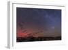 A Rare Aurora Display over Black Mesa, Okalahoma, Usa-null-Framed Photographic Print