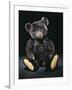 A Rare Black Steiff Teddy Bear with Rich Black Curly Mohair, circa 1912-Steiff-Framed Giclee Print