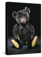 A Rare Black Steiff Teddy Bear with Rich Black Curly Mohair, circa 1912-Steiff-Stretched Canvas