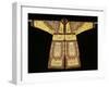 A Rare Embroidered Imperial Yellow Ground Theatrical Costume-null-Framed Giclee Print