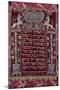 A Rare German Jewelled Parochet (Torah Ark Curtain)-null-Mounted Giclee Print