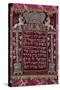 A Rare German Jewelled Parochet (Torah Ark Curtain)-null-Stretched Canvas