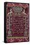 A Rare German Jewelled Parochet (Torah Ark Curtain)-null-Framed Stretched Canvas