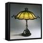 A Rare 'Octopus' Leaded Glass and Bronze Table Lamp-Guiseppe Barovier-Framed Stretched Canvas