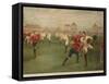 A Rare Print of England V. Wales. January 5th 1895 at Swansea-null-Framed Stretched Canvas