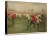 A Rare Print of England V. Wales. January 5th 1895 at Swansea-null-Stretched Canvas