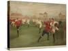 A Rare Print of England V. Wales. January 5th 1895 at Swansea-null-Stretched Canvas