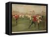 A Rare Print of England V. Wales. January 5th 1895 at Swansea-null-Framed Stretched Canvas