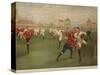 A Rare Print of England V. Wales. January 5th 1895 at Swansea-null-Stretched Canvas