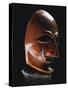 A Rare Somen (Japanese Full Face Mask) Momoyama Period (Late 16th /Early 17th Century)-null-Stretched Canvas