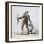 A Rat Catcher, Provincial Characters, 1804-William Henry Pyne-Framed Giclee Print