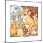 A Rat Family Eating Nuts-Wendy Edelson-Mounted Giclee Print