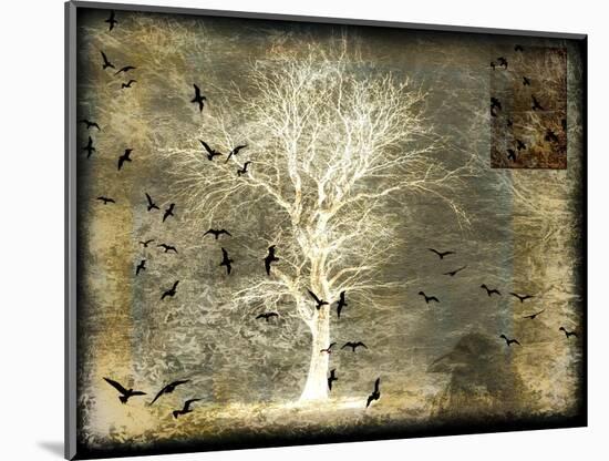 A Raven's World Spirit Tree-LightBoxJournal-Mounted Giclee Print