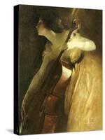 A Ray of Sunlight (The Cellist), 1898-John White Alexander-Stretched Canvas