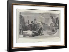 A Reading from Homer-Sir Lawrence Alma-Tadema-Framed Giclee Print