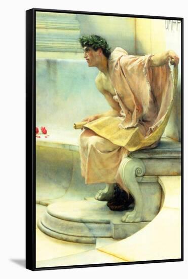 A Reading of Homer, Detail [2]-Sir Lawrence Alma-Tadema-Framed Stretched Canvas