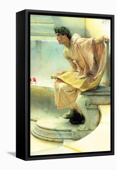 A Reading of Homer, Detail-Sir Lawrence Alma-Tadema-Framed Stretched Canvas
