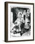 A Real Hard Case Illustration to Punch, 1875-Charles Keene-Framed Premium Giclee Print