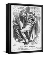 A Real Jubilee Memorial, 1887-Harry Furniss-Framed Stretched Canvas