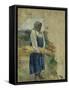 A Reaper, 1896-Viktor Elpidiforovich Borisov-musatov-Framed Stretched Canvas