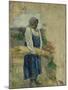 A Reaper, 1896-Viktor Elpidiforovich Borisov-musatov-Mounted Giclee Print