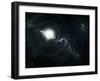 A Recently Discovered Nebula with Visible Habitable Planets-Stocktrek Images-Framed Photographic Print