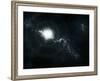 A Recently Discovered Nebula with Visible Habitable Planets-Stocktrek Images-Framed Photographic Print