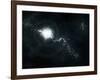 A Recently Discovered Nebula with Visible Habitable Planets-Stocktrek Images-Framed Photographic Print