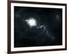 A Recently Discovered Nebula with Visible Habitable Planets-Stocktrek Images-Framed Photographic Print