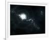 A Recently Discovered Nebula with Visible Habitable Planets-Stocktrek Images-Framed Photographic Print